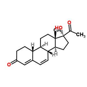 孕他烯醇结构式_58769-17-8结构式