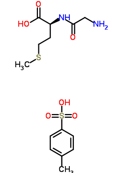甘氨酰蛋氨酸对甲苯磺酸盐结构式_5879-52-7结构式