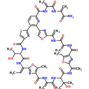 伯尔尼霉素A结构式_58798-97-3结构式