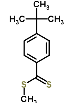 4-叔丁基二硫代苯甲酸甲酯结构式_58863-42-6结构式