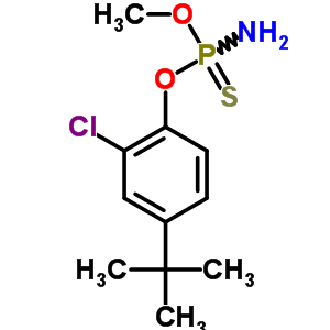 硫育畜磷结构式_5902-52-3结构式