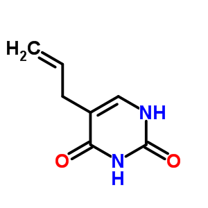 5-Prop-2-enyl-1h-pyrimidine-2,4-dione Structure,59090-35-6Structure