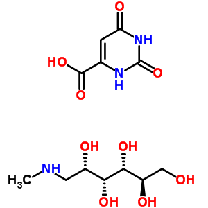 Methylglucamine orotate Structure,59404-17-0Structure