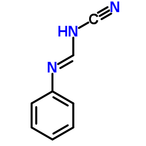 N-氰基-n-苯基甲酰胺结构式_59425-37-5结构式