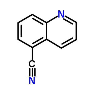 5-喹啉甲腈结构式_59551-02-9结构式