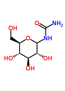 葡糖基脲结构式_5962-14-1结构式
