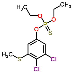 氯硫磷/虫螨磷结构式_60238-56-4结构式