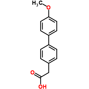4-联苯-(4-甲氧基)乙酸结构式_60277-22-7结构式