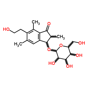 Pterosin c 3-glucoside Structure,60657-36-5Structure