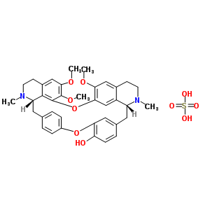 刺檗碱硫酸盐结构式_6183-91-1结构式
