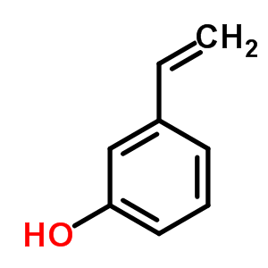 3-乙烯基苯酚结构式_620-18-8结构式