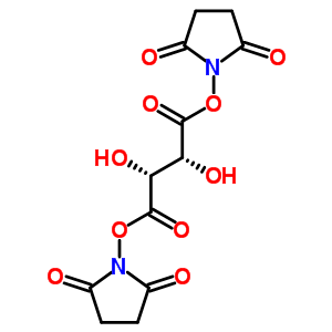 酒石酸二琥珀酰亚胺酯结构式_62069-75-4结构式