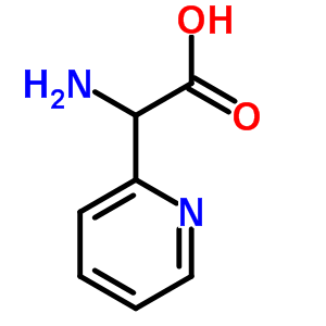 2-(2-吡啶)-dl-甘氨酸结构式_62451-88-1结构式