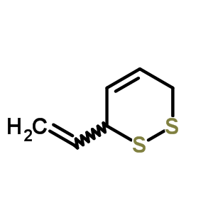 3-乙烯基-4H-1,2-二噻英结构式_62488-53-3结构式