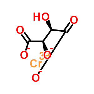酒石酸铬结构式_62498-20-8结构式