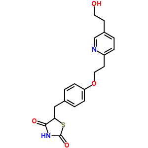 羟基吡格列酮 (M-VII)结构式_625853-72-7结构式