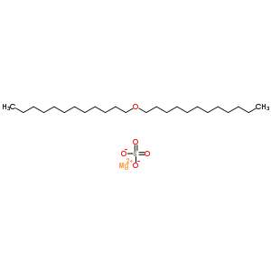 月桂醇聚醚硫酸酯镁结构式_62755-21-9结构式