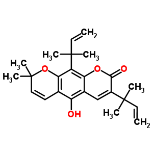 黄皮香豆精结构式_62770-67-6结构式