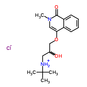 盐酸替利洛尔结构式_62774-96-3结构式