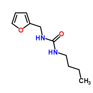 N-丁基-N-(2-呋喃甲基)-脲结构式_6298-26-6结构式