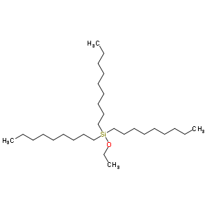 Silane, ethoxytrinonyl- Structure,6304-54-7Structure
