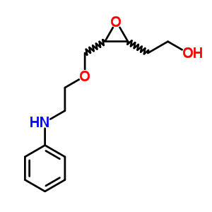 2-[N-[2-[(2,3-环氧基丙烷-1-基)氧基]乙基]苯胺]乙醇结构式_63041-07-6结构式