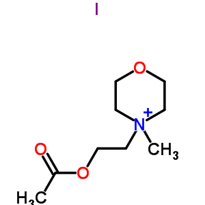 2-(N-methylmorpholinium)ethyl acetate Structure,63147-02-4Structure