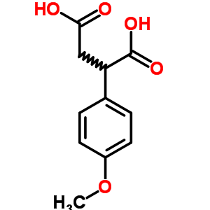 2-(4-Methoxy-phenyl)-succinic acid Structure,6331-59-5Structure