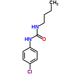 n-丁基-n-(4-氯苯基)-脲结构式_6333-41-1结构式