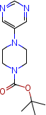 4-(嘧啶-5-基)哌嗪-1-羧酸叔丁酯结构式_634468-96-5结构式