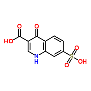 3-Quinolinecarboxylicacid, 4-hydroxy-7-sulfo- Structure,63463-28-5Structure
