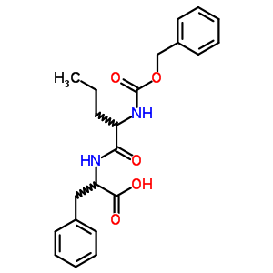 3-苯基-2-(2-苯基甲氧基羰基氨基戊酰基氨基)丙酸结构式_63623-59-6结构式