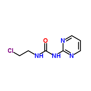 Urea,n-(2-chloroethyl)-n-2-pyrimidinyl- Structure,63706-94-5Structure