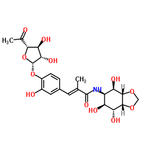 潮霉素 A结构式_6379-56-2结构式