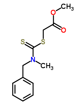 [[[甲基(苯基甲基)氨基]硫氧代甲基]硫代]乙酸甲酯结构式_64057-87-0结构式