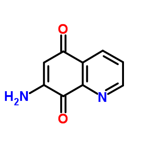 7-氨基-5,8-喹啉二酮结构式_64636-91-5结构式