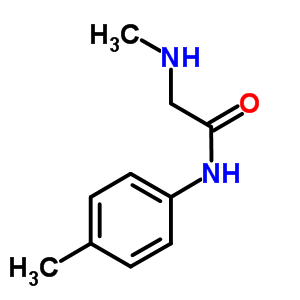 2-(Methylamino)-n-(4-methylPhenyl)acetamide hydrochloride Structure,64642-17-7Structure