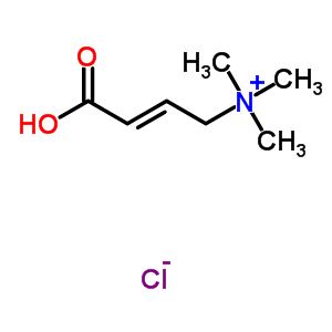 3-羧基-N,N,N-三甲基-2-丙烯-1-氯化铵结构式_6538-82-5结构式