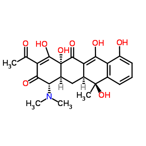 土霉素杂质C结构式_6542-44-5结构式