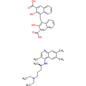 4-[(3-羧基-2-羟基-萘-1-基)甲基]-3-羟基-萘-2-羧酸结构式_6632-30-0结构式