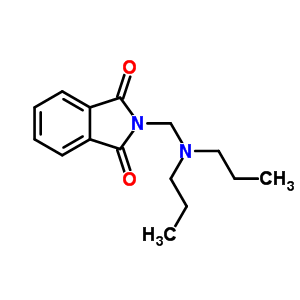 2-[(二丙基氨基)甲基]异吲哚-1,3-二酮结构式_66399-06-2结构式