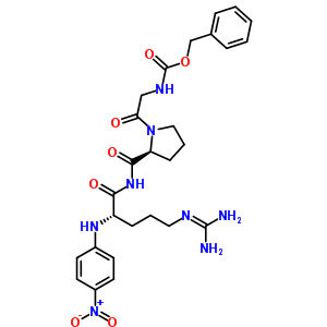 Z-gly-pro-arg-pna结构式_66648-35-9结构式