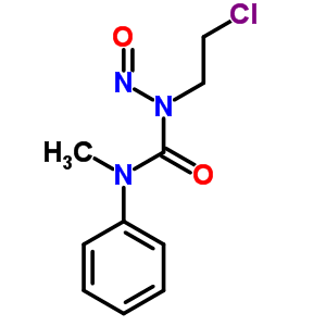 Urea, n-(2-chloroethyl)-n-methyl-n-nitroso-n-phenyl- Structure,67284-52-0Structure