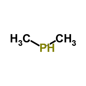 二甲基磷化氢结构式_676-59-5结构式