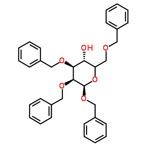 Benzyl 2,3,6-tri-o-benzylhexopyranoside Structure,67831-42-9Structure