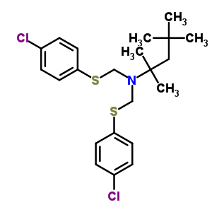 N,N-双[(4-氯苯基)磺酰基甲基]-2,4,4-三甲基-五n-2-胺结构式_67857-76-5结构式