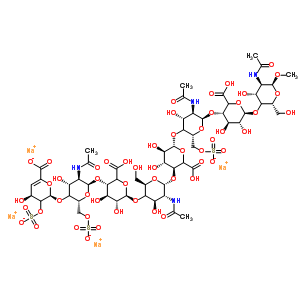 依诺肝素钠结构式_679809-58-6结构式