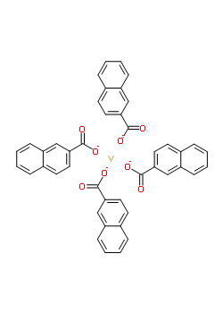 萘酸氧化钒结构式_68553-60-6结构式