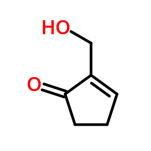 2-羟基甲基-2-环戊酮结构式_68882-71-3结构式