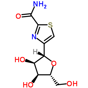 2-Thiazolecarboxamide,4-b-d-ribofuranosyl- Structure,69244-25-3Structure